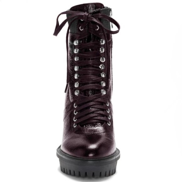 Vince Camuto Ermania Bootie Black deep red leather - Picture 3 of 14